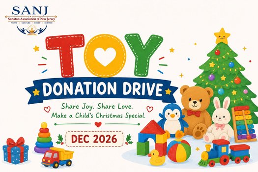 SANJ Toy Donation Drive December 2026
